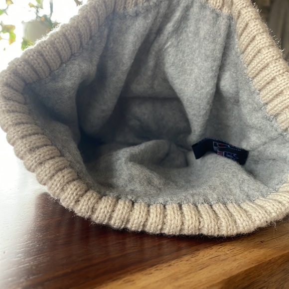 NWOT New Era Cream NFL Philadelphia Eagles Cuffed Knit Hat - OSFA - Picture 5 of 6